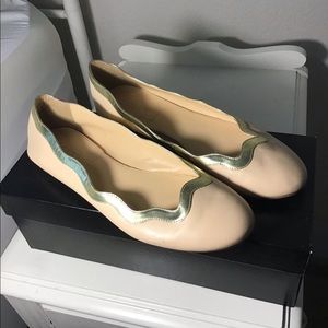 J. Crew Beige Ballet Flats